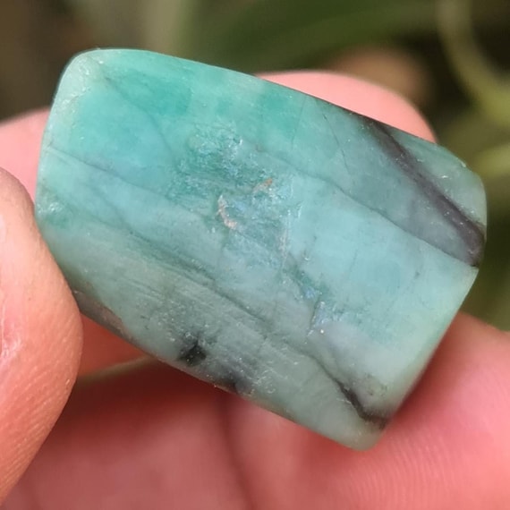 Natural Emerald Crystal Collectors Rock Mineral Rare Emerald Formation | Energy Specimen Healing Stone |
