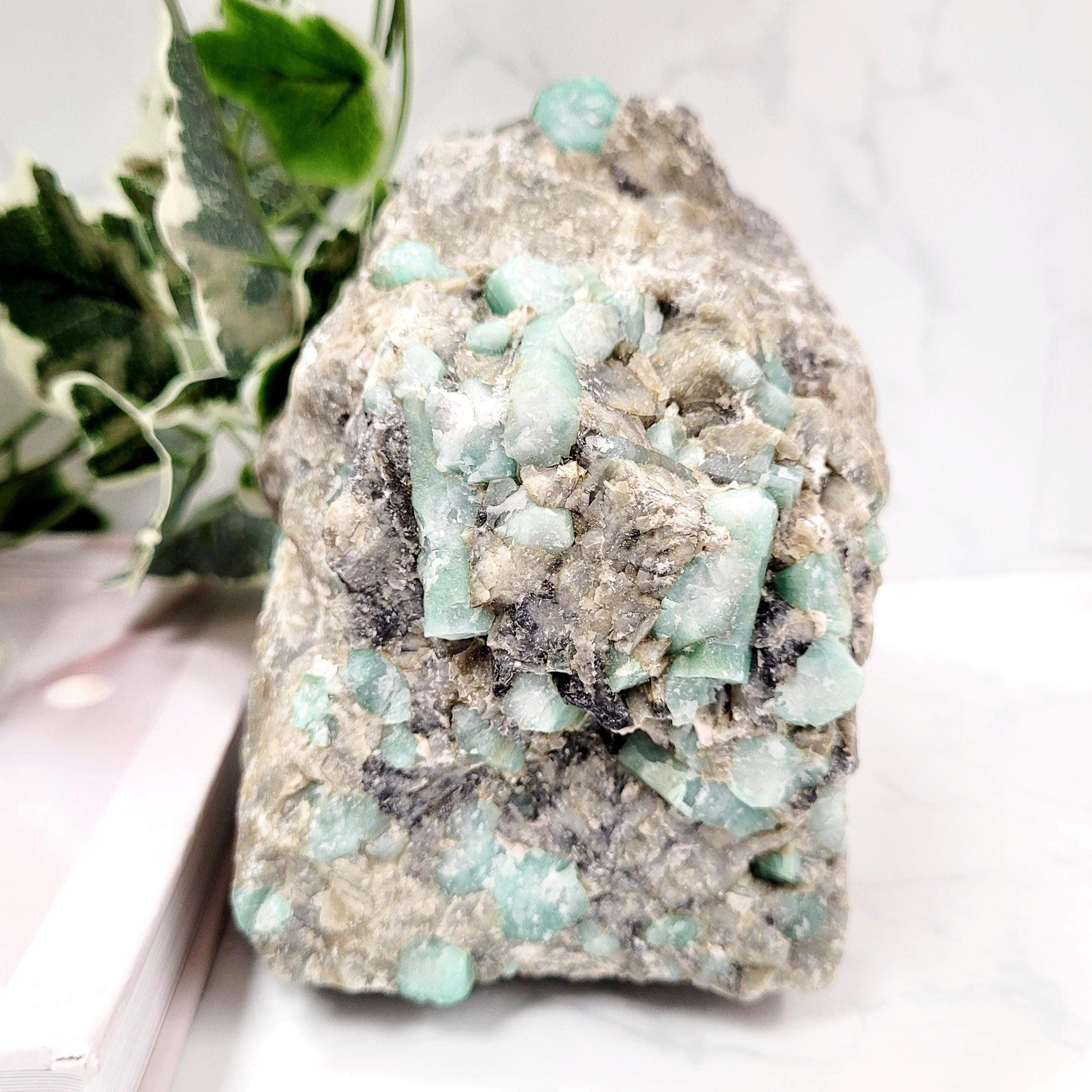 Natural Emerald Crystal Specimen 'a' Grade • Ethically Sourced Natural Emerald Crystal Specimen 'a' Grade • Ethically Sourced