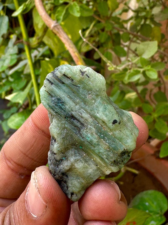 Natural Emerald Raw | Emerald Rough Rare | Emerald Gemstone Natural Emerald Raw | Emerald Rough Rare | Emerald Gemstone