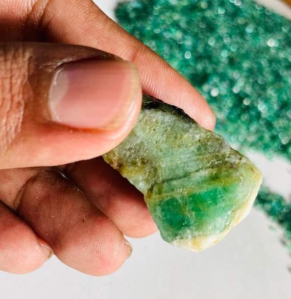 Natural Raw Emerald Russiyan Crystal Natural Emrald Stone Genuie Emrald, Emrald Crystal