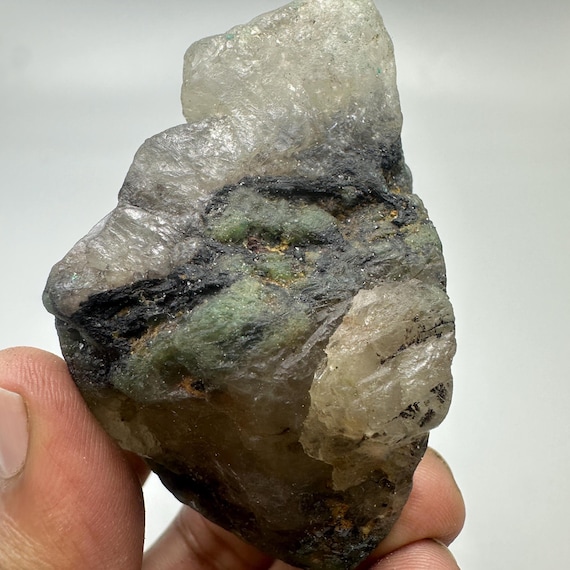 Natural Zambian Emerald Specimen, Rare Raw Gemstone (561 Ct)