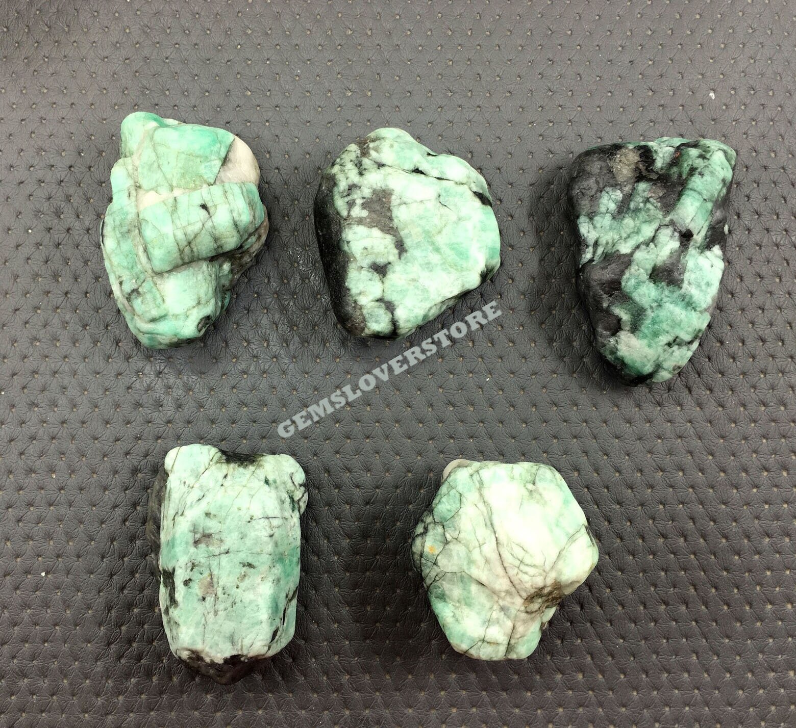 Raw Emerald Specimen, Natural Green Crystal (40-50 Mm)