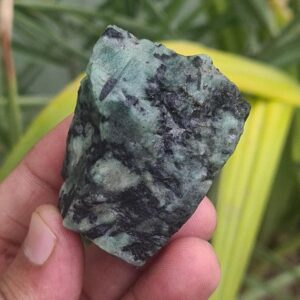 Raw Emerald Specimen: Uncut Healing Crystal (359 Carat) Raw Emerald Specimen: Uncut Healing Crystal (359 Carat)