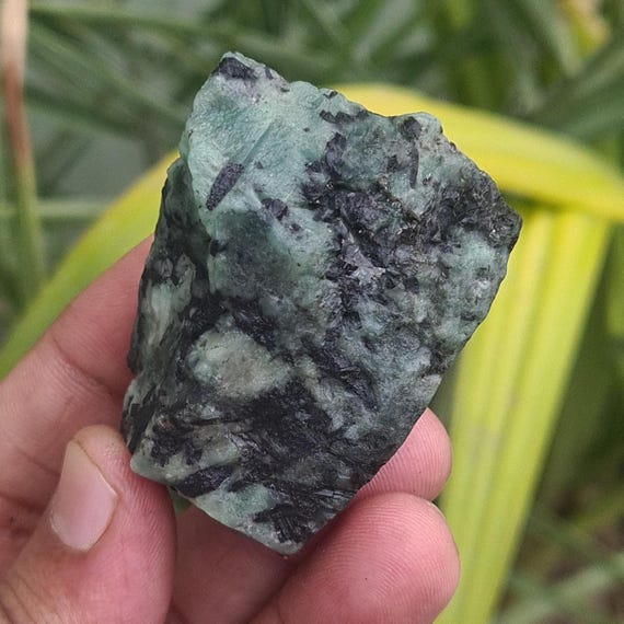 Raw Emerald Specimen: Uncut Healing Crystal (359 Carat)