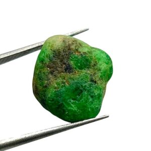 Zambian Emerald Crystal: Raw Rough Gemstone, May Birthstone (14.45 Carat) Zambian Emerald Crystal: Raw Rough Gemstone, May Birthstone (14.45 Carat)