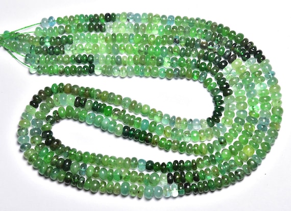 Emerald Rondelle Beads - 8.50 Inches - Natural Beautiful Emerald Smooth Rondelle,finest Natural Color Emerald,size Is 4.50-5mm #370 Emerald Rondelle Beads - 8.50 Inches - Natural Beautiful Emerald Smooth Rondelle,finest Natural Color Emerald,size Is 4.50-5mm #370