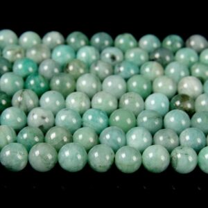 Natural Colombia Emerald Gemstone Grade AAA Round 3MM 4MM 5MM 6MM 7MM Loose Beads 7.5 inch Half Strand (P112)