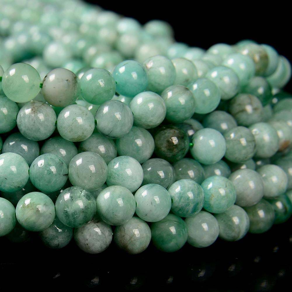 Natural Colombia Emerald Gemstone Grade Aaa Round 3mm 4mm 5mm 6mm 7mm Loose Beads 7.5 Inch Half Strand (p112)