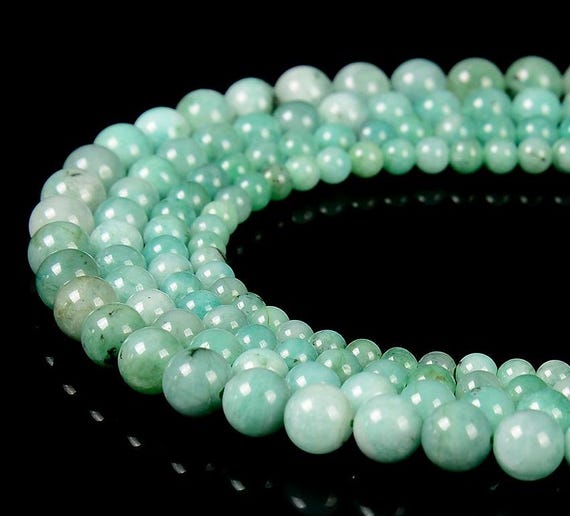Natural Colombia Emerald Gemstone Grade Aaa Round 3mm 4mm 5mm 6mm 7mm Loose Beads 7.5 Inch Half Strand Bulk Lot 1,2,6,12 And 50 (p112)