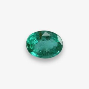 Natural Emerald 8x6x1.4 mm Faceted Cut Oval 1 Piece 1.24 cts AA+ Grade Loose Gemstone - 100% Natural Brazilian Emerald Gemstone- EMGRN-1405