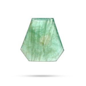 Natural Emerald Hexagon Carving Loose Gemstone, 19 Mm To 19 Mm, Emerald Jewelry Handmade Gift For Women, 1 Piece