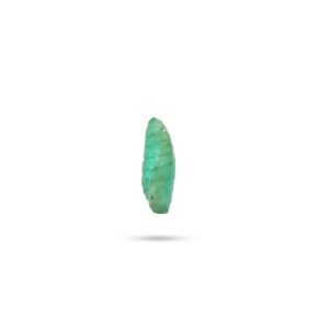 Natural Emerald Leaf Carving Loose Gemstone, 5.5x16 Mm , Emerald Leaf Jewelry Making Gemstone, Gift For Her , 1 Piece