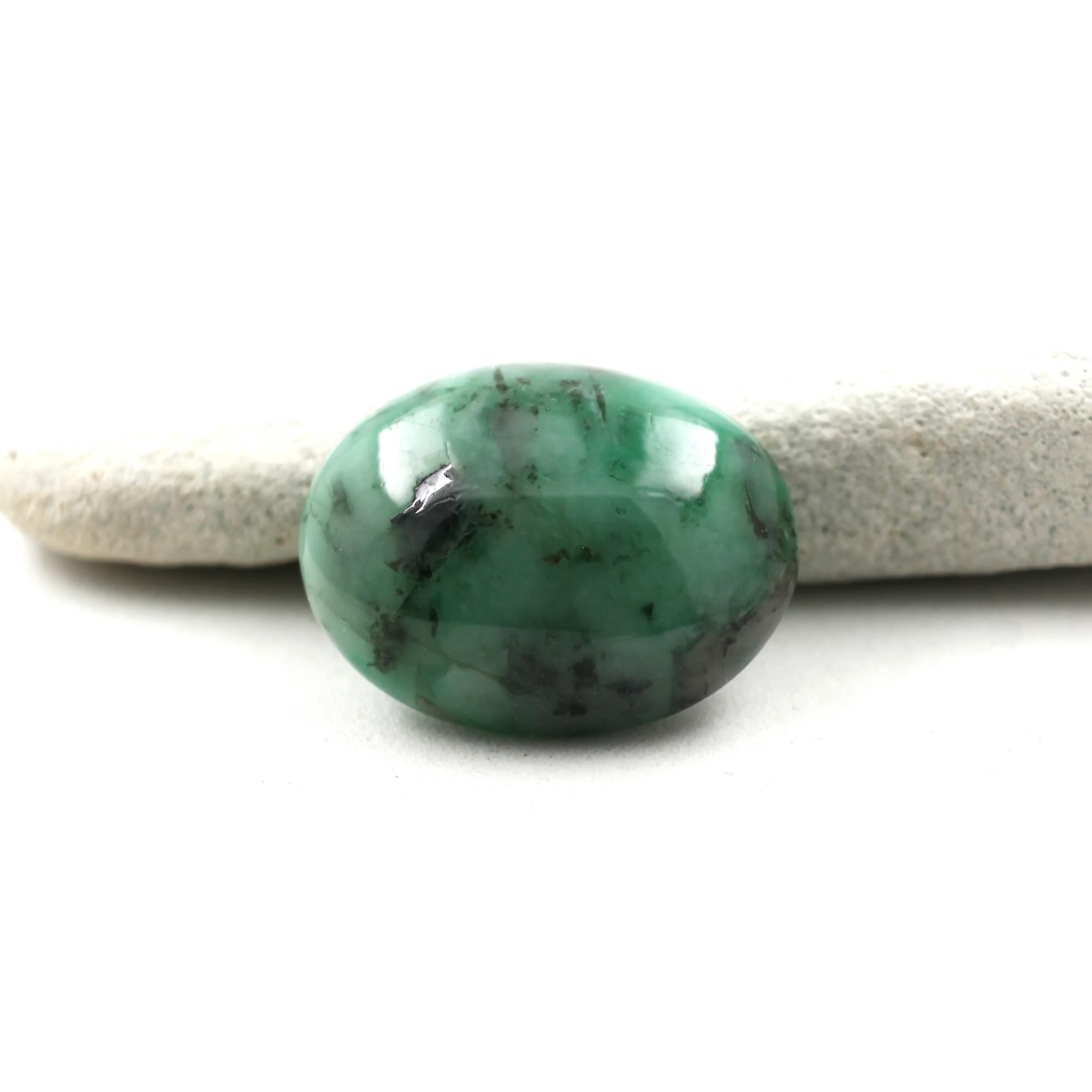 Natural Zambia Emerald Loose Stone 20.79 Carat Emerald 16x21mm Natural Loose Gemstone For Jewelry