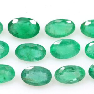 Natural Zambian Emerald Oval Cut Loose Gemstone For Ring Setting