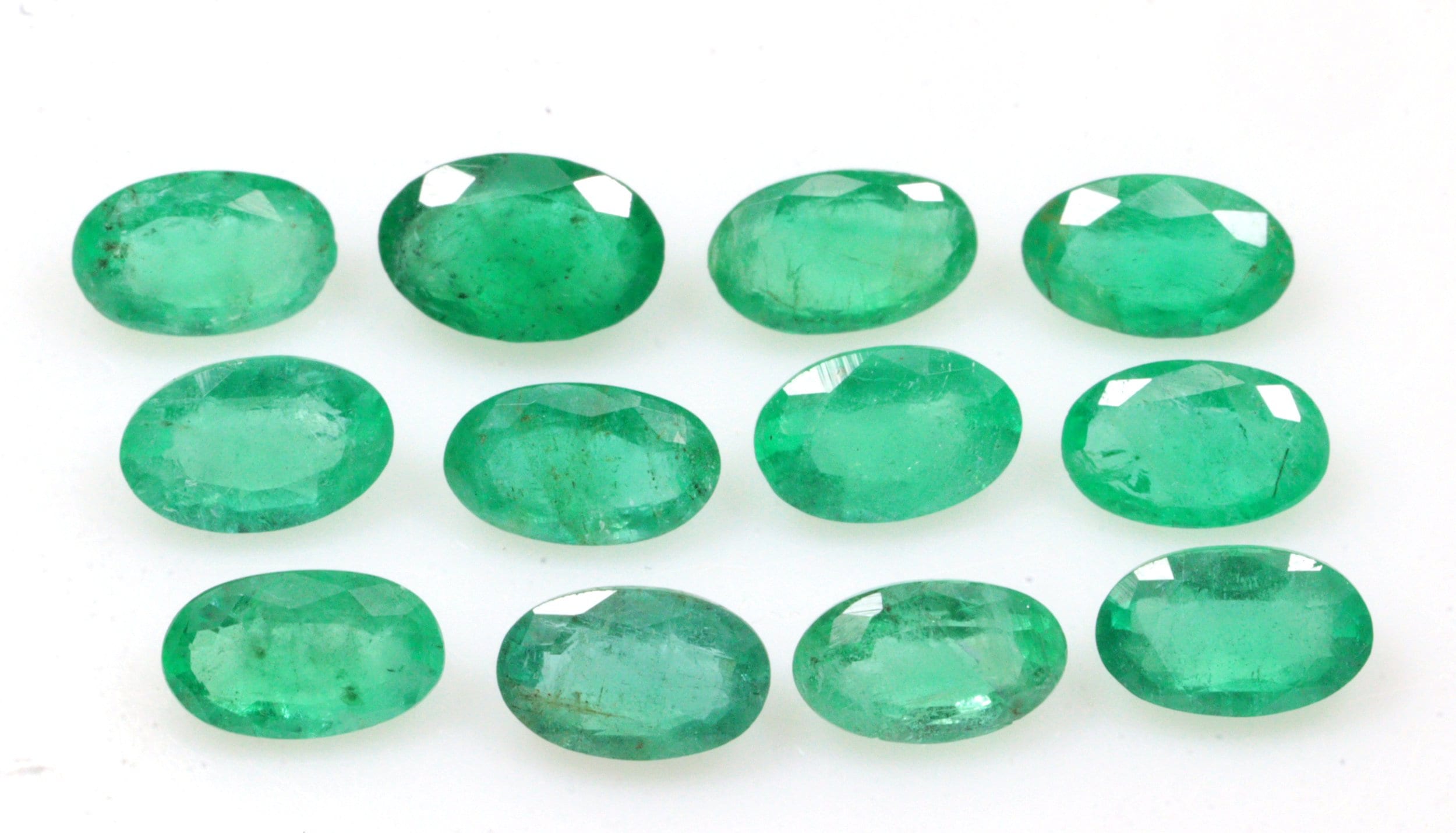 Natural Zambian Emerald Oval Cut Loose Gemstone For Ring Setting