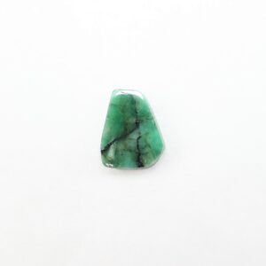 Natural Zambian Emerald Slice, Loose Gemstone, May Birthstone (10.25 Ct)
