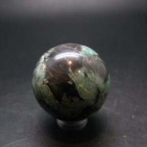Emerald Sphere Ball From Tanzania - 1.1"