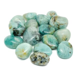 Phoenix Tumbled Stone - Polished Emerald - Lucky Crytsals - Zodiac Stones - Healing Stones - TU1278