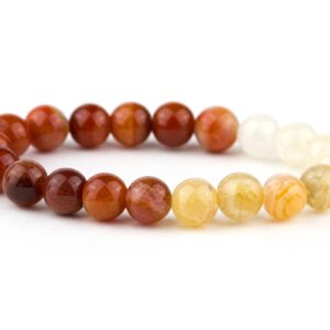 Ombre Bracelet, Fire Agate Bracelet, Colorful Bracelet, Orange Bracelet, Orange Boho Bracelet, Everyday Bracelet Ombre Bracelet, Fire Agate Bracelet, Colorful Bracelet, Orange Bracelet, Orange Boho Bracelet, Everyday Bracelet