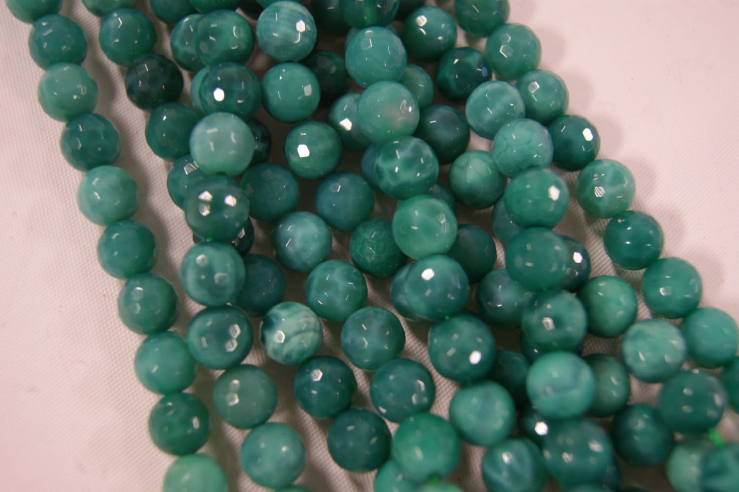 Green Fire Agate 4,6,8,10,12,14mm Faceted Round Gemstone Bead -15.5 Inch Strand Green Fire Agate 4,6,8,10,12,14mm Faceted Round Gemstone Bead -15.5 Inch Strand