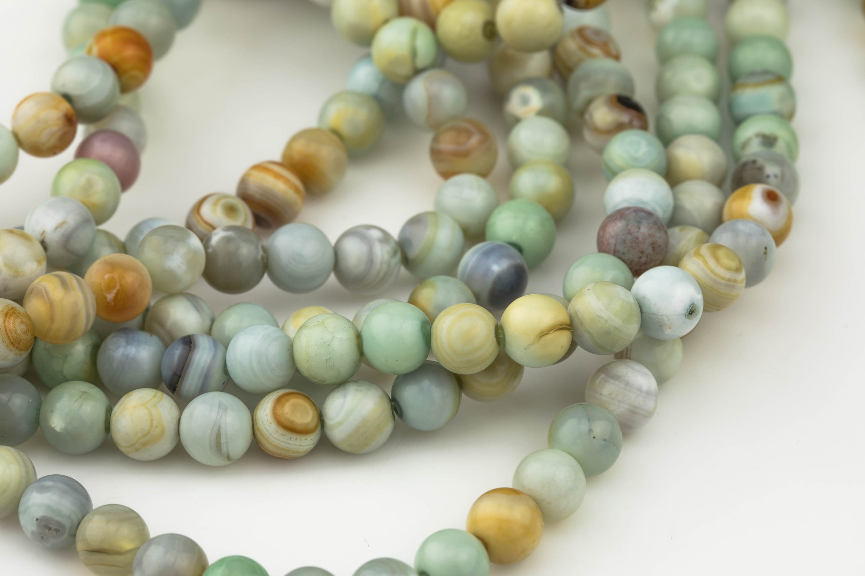 Green Pale Spring Fire Agate, High Quality In Smooth Round, 6mm, 8mm, 10mm, 12mm- Full 16 Inch Strand Aaa Quality Aaa Quality Green Pale Spring Fire Agate, High Quality In Smooth Round, 6mm, 8mm, 10mm, 12mm- Full 16 Inch Strand Aaa Quality Aaa Quality