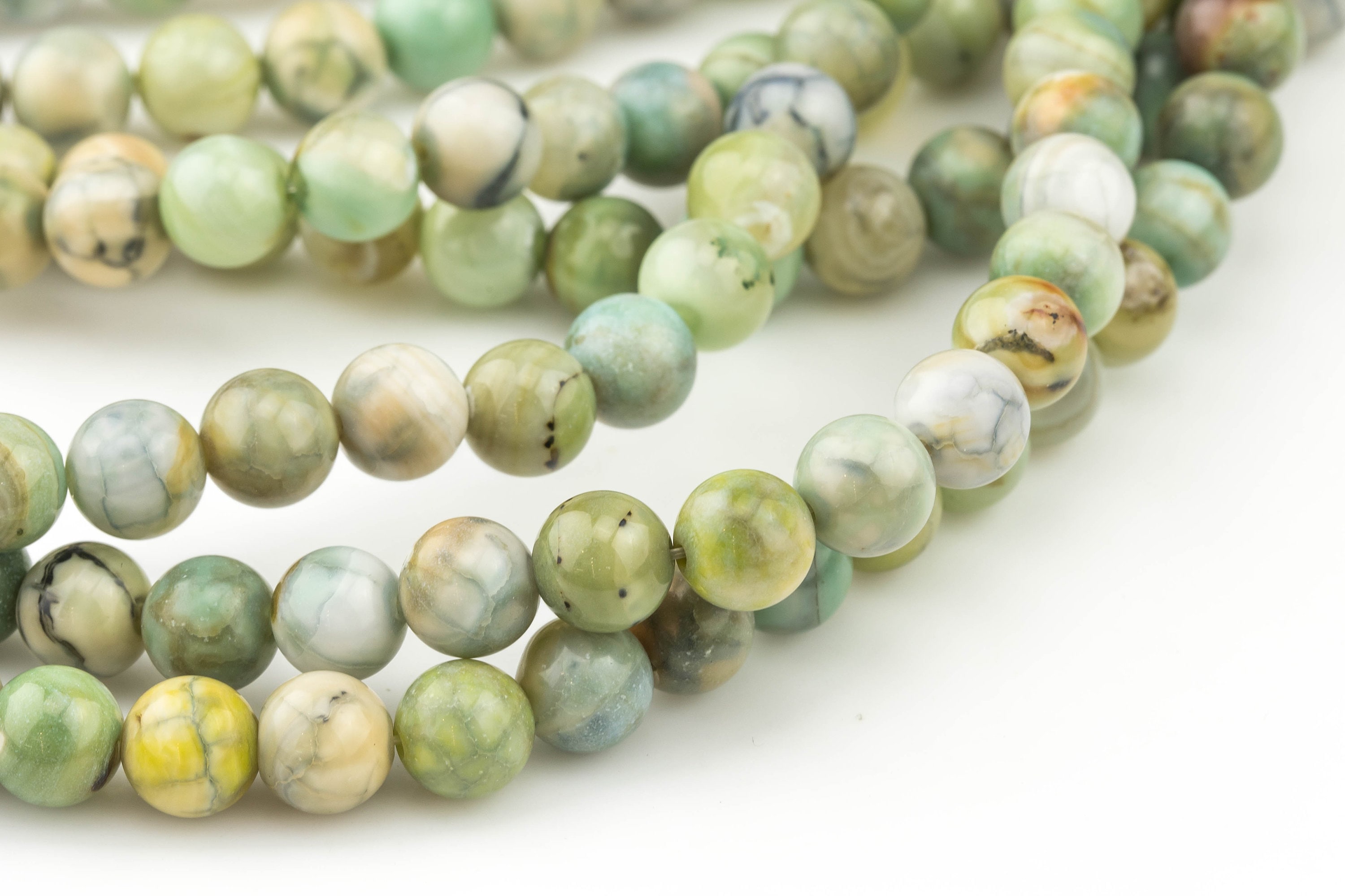 Natural Green Spring Fire Agate, High Quality In Round, 6mm, 8mm, 10mm, 12mm- Full 16 Inch Strand Aaa Quality Smooth Gemstone Beads Natural Green Spring Fire Agate, High Quality In Round, 6mm, 8mm, 10mm, 12mm- Full 16 Inch Strand Aaa Quality Smooth Gemstone Beads