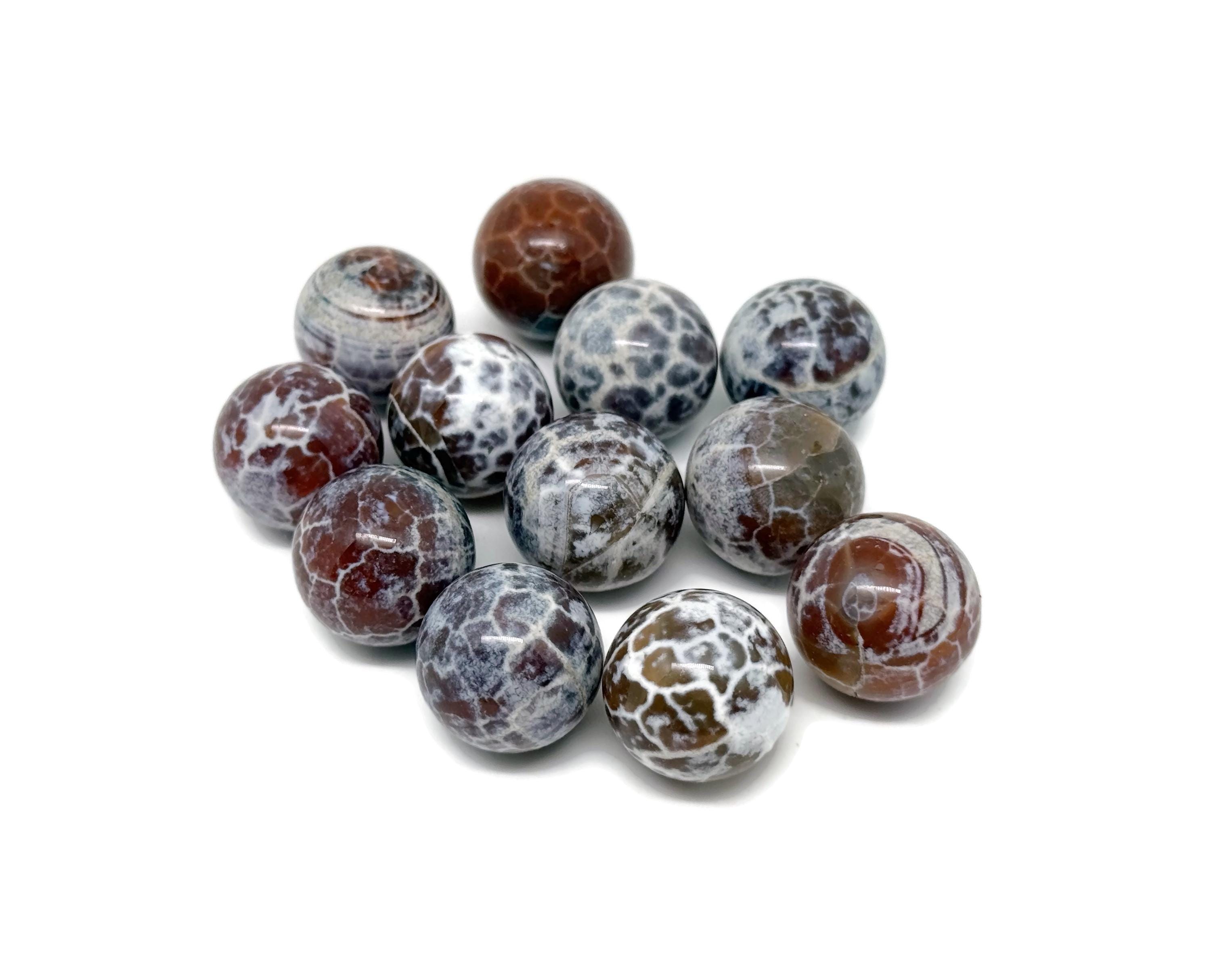 Dream Fire Agate Sphere Stone - Sphere Fire Agate Stone - Natural Sphere Stone – Crystal Ball – 20mm - Sp1068