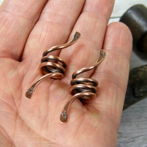 Flower Copper Hair Bead for Braids, Dreadlock Hair Bead, Dread Jewelry, Loc Jewelry, Hair Jewelry, Dread Beads, Beard Beads, Braid Jewelry Flower Copper Hair Bead for Braids, Dreadlock Hair Bead, Dread Jewelry, Loc Jewelry, Hair Jewelry, Dread Beads, Beard Beads, Braid Jewelry