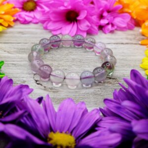 12mm AAA Fluorite Bracelet
