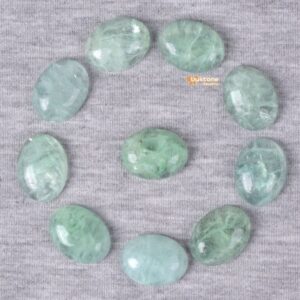 20mm Green fluorite oval cab cabochon DIY jewelry making 20mm Green fluorite oval cab cabochon DIY jewelry making