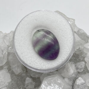 Fluorite Cabochon 22.20CT Fluorite Cabochon 22.20CT