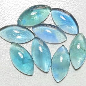 Aaa Flourite Marquise Cabochon: Jewelry Making Stone (3x6 To 10x20 Mm) Aaa Flourite Marquise Cabochon: Jewelry Making Stone (3x6 To 10x20 Mm)