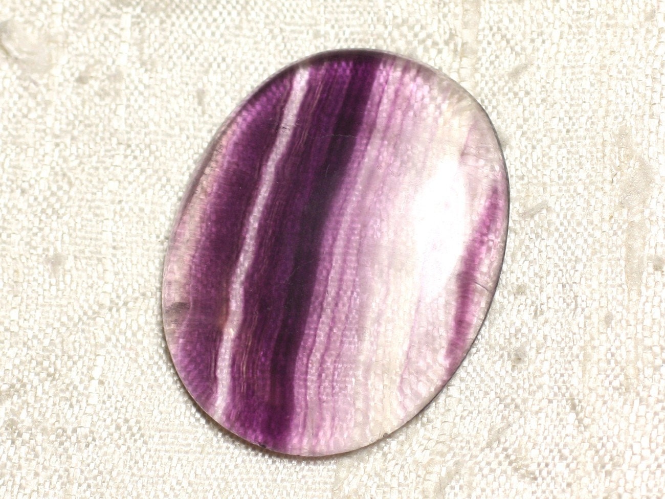 Cabochon De Pierre - Fluorite Ovale 36x28mm N32 -  4558550080233