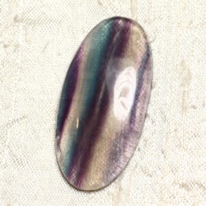 Cabochon De Pierre - Fluorite Ovale 47x23mm N9 - 4558550080004 Cabochon De Pierre - Fluorite Ovale 47x23mm N9 - 4558550080004