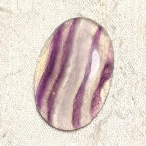Cabochon De Pierre - Fluorite Ovale 37x25mm N5 - 4558550079961 Cabochon De Pierre - Fluorite Ovale 37x25mm N5 - 4558550079961