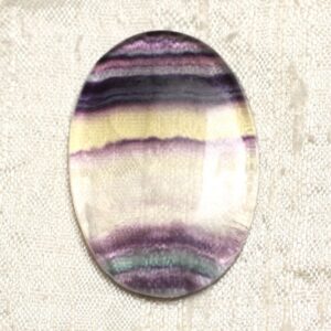 Cabochon De Pierre - Fluorite Ovale 42x30mm N26 - 4558550080172 Cabochon De Pierre - Fluorite Ovale 42x30mm N26 - 4558550080172