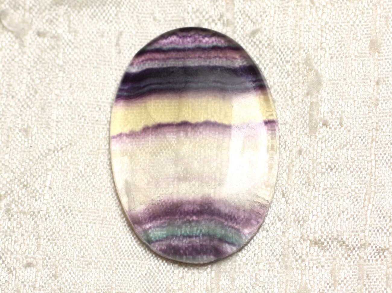 Cabochon De Pierre - Fluorite Ovale 42x30mm N26 - 4558550080172