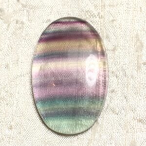 Cabochon De Pierre - Fluorite Ovale 45x29mm N22 - 4558550080134 Cabochon De Pierre - Fluorite Ovale 45x29mm N22 - 4558550080134