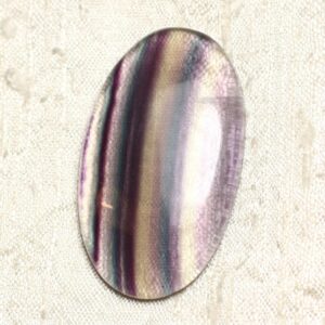 Cabochon De Pierre - Fluorite Ovale 50x29mm N8 - 4558550079992 Cabochon De Pierre - Fluorite Ovale 50x29mm N8 - 4558550079992