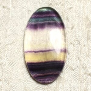 Cabochon De Pierre - Fluorite Ovale 43x24mm N25 - 4558550080165 Cabochon De Pierre - Fluorite Ovale 43x24mm N25 - 4558550080165