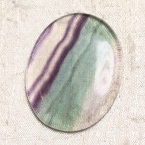 Cabochon De Pierre - Fluorite Ovale 47x37mm N1 - 4558550079923 Cabochon De Pierre - Fluorite Ovale 47x37mm N1 - 4558550079923
