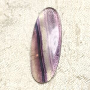 Cabochon De Pierre - Fluorite Ovale 47x19mm N7 - 4558550079985 Cabochon De Pierre - Fluorite Ovale 47x19mm N7 - 4558550079985