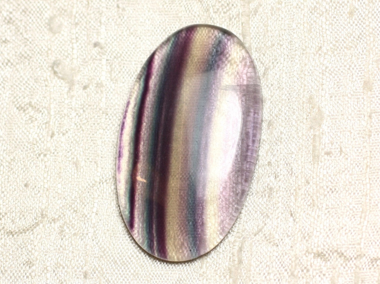Cabochon De Pierre - Fluorite Ovale 50x29mm N8 -  4558550079992