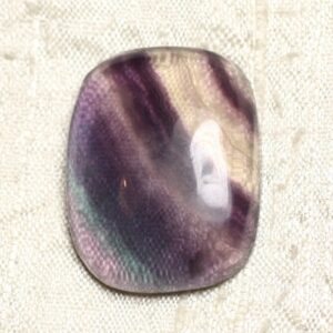 Cabochon De Pierre - Fluorite Rectangle 33x25mm N20 - 4558550080110 Cabochon De Pierre - Fluorite Rectangle 33x25mm N20 - 4558550080110