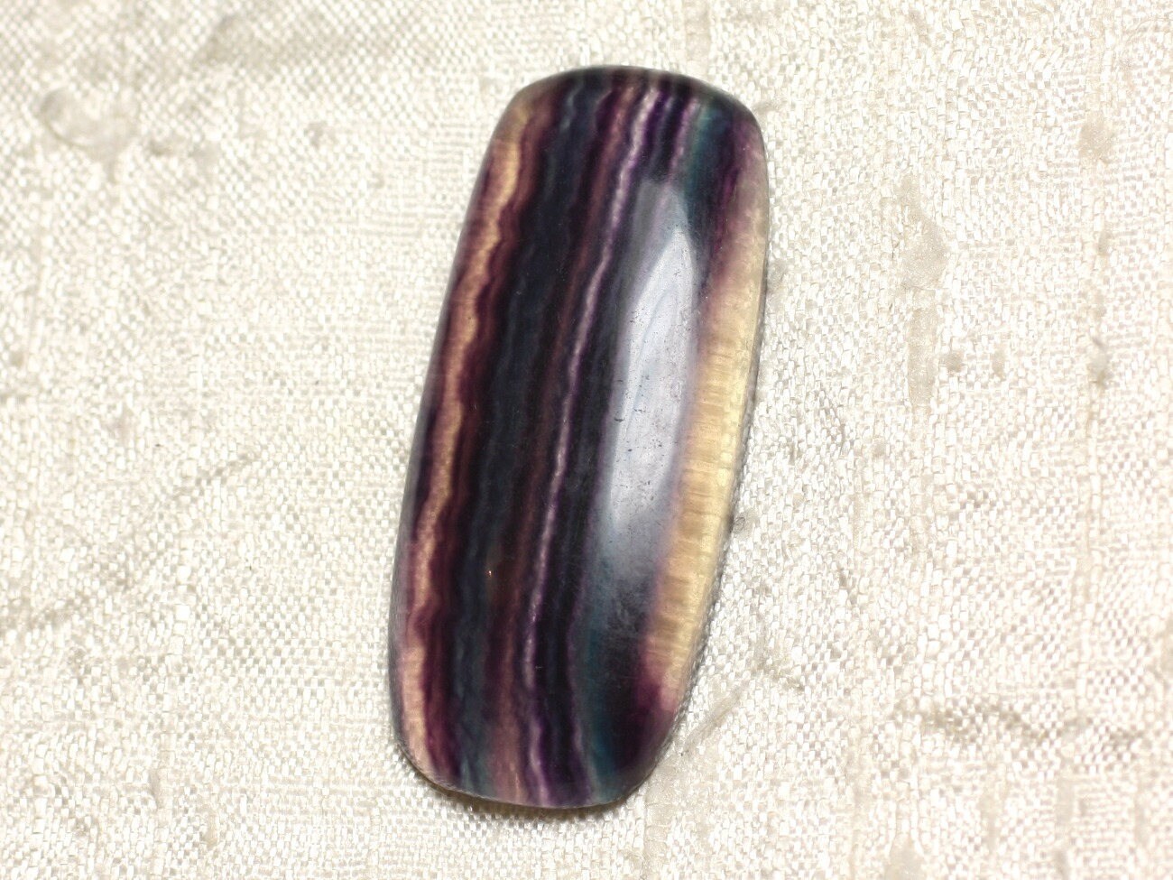 Cabochon De Pierre - Fluorite Rectangle 45x20mm N19 -  4558550080103