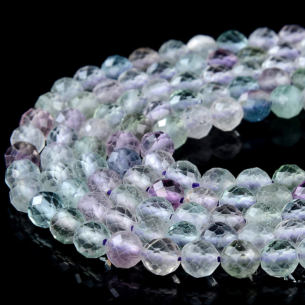 Natural Fluorite Gemstone Grade Aa Micro Faceted Round 3mm 5mm Loose Beads 15 Inch Full Strand (p67) Natural Fluorite Gemstone Grade Aa Micro Faceted Round 3mm 5mm Loose Beads 15 Inch Full Strand (p67)