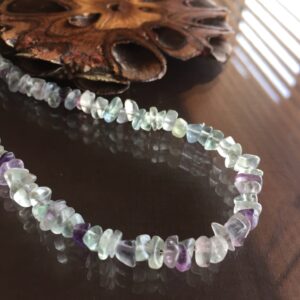Fluorite Necklace, Flourite And Sterling Silver Necklace, Jewelry Gifts