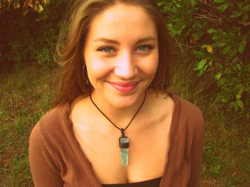 Green Fluorite Macrame Necklace, Crystal Point Necklace, Gift Ideas For The Boho Beauty, The Crystal Lover, The Jewelry Lover, The Yogi Green Fluorite Macrame Necklace, Crystal Point Necklace, Gift Ideas For The Boho Beauty, The Crystal Lover, The Jewelry Lover, The Yogi
