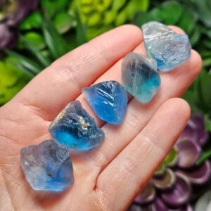 Blue Fluorite Crystal - Blue Fluorite Raw - Raw Fluorite Stone - Blue Fluorite - Fluorite Stone - Natural Fluorite - Rough Fluorite