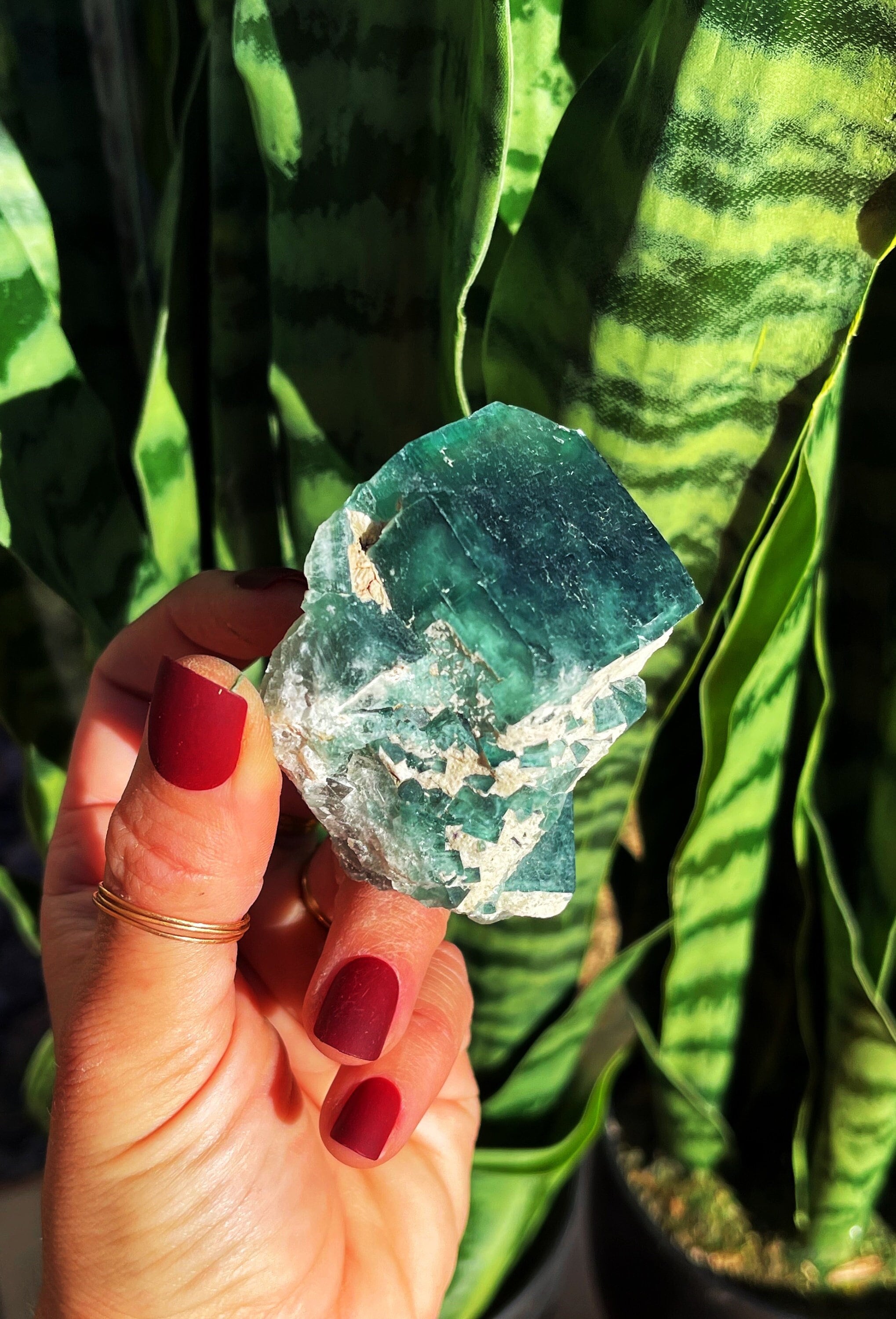 Green Fluorite Cubic Cluster - For Discovering And Fulfilling Your Soul Purpose - Fluorite Crystal - Cubic Fluorite - Healing Crystal